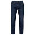 Dark Indigo Straight-Fit Denim Jeans | Voonken Dowz