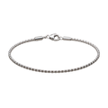 Slim Polished Stainless Steel Chain Bracelet | Voonken Dowz