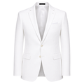 Ivory White Tailored Blazer | Voonken Dowz
